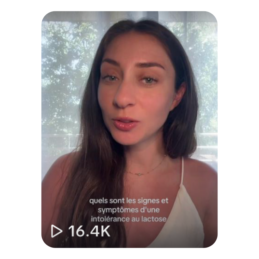Quels sont les symptômes d'une intolérance au lactose - Aurélie sans lactose