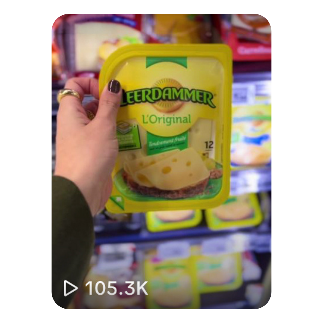 Leerdammer fromage sans lactose - Aurélie sans lactose